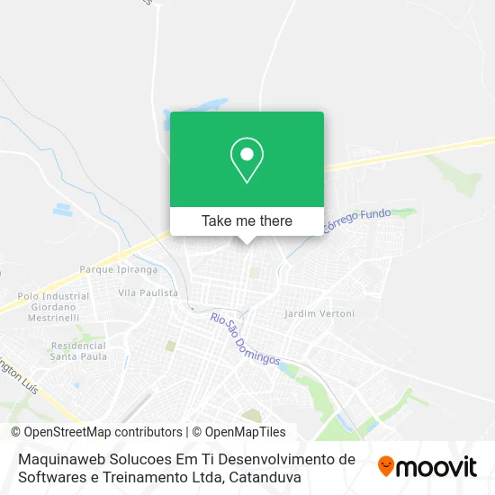 Maquinaweb Solucoes Em Ti Desenvolvimento de Softwares e Treinamento Ltda map