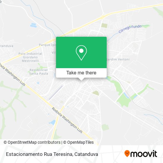 Estacionamento Rua Teresina map
