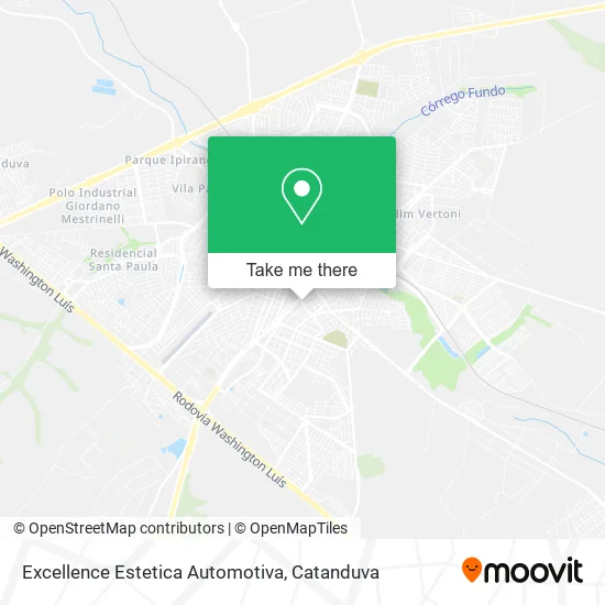 Excellence Estetica Automotiva map