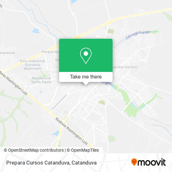 Prepara Cursos Catanduva map