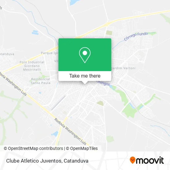Clube Atletico Juventos map