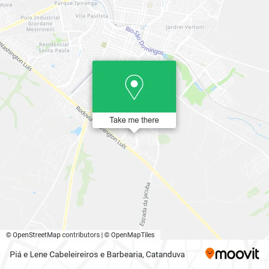 Piá e Lene Cabeleireiros e Barbearia map