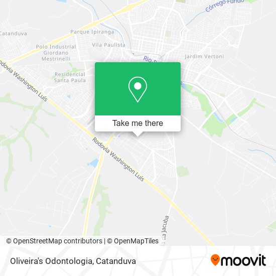 Mapa Oliveira's Odontologia