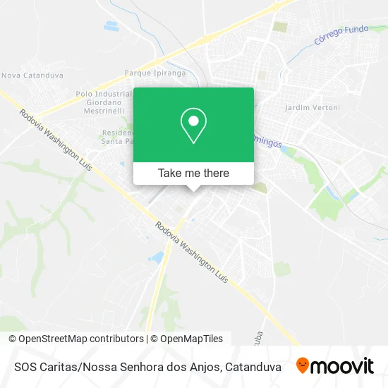 SOS Caritas / Nossa Senhora dos Anjos map