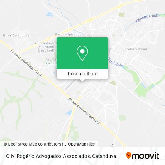 Mapa Olivi Rogério Advogados Associados