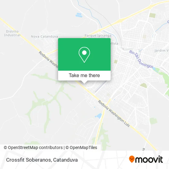 Crossfit Soberanos map