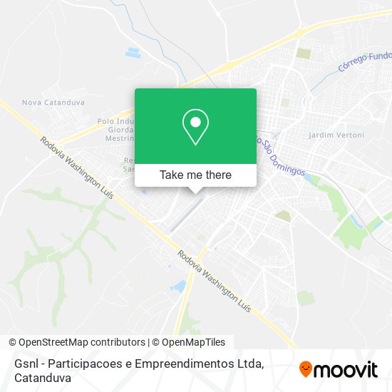 Gsnl - Participacoes e Empreendimentos Ltda map