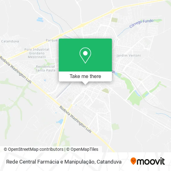 Rede Central Farmácia e Manipulação map