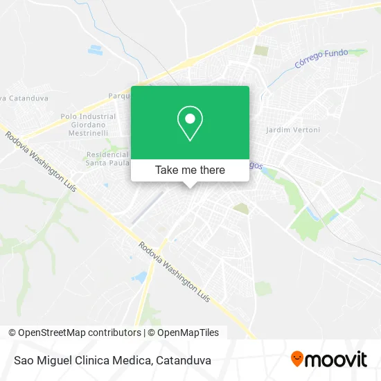 Sao Miguel Clinica Medica map