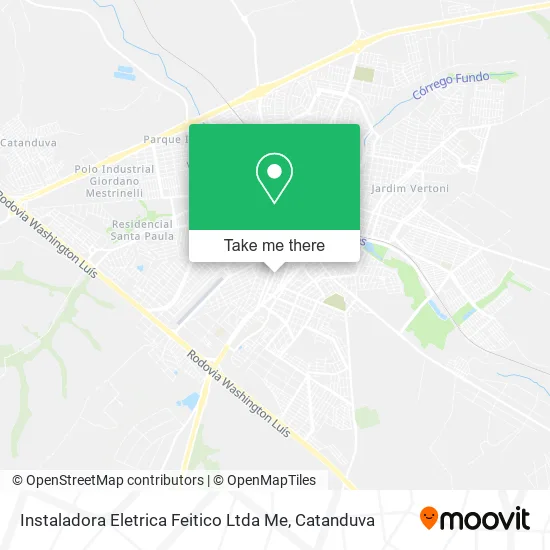 Instaladora Eletrica Feitico Ltda Me map