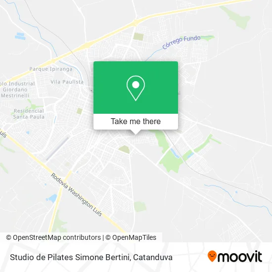 Studio de Pilates Simone Bertini map