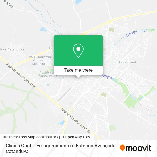 Clinica Conti - Emagrecimento e Estética Avançada map