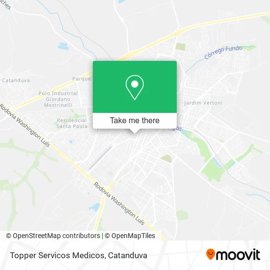 Topper Servicos Medicos map