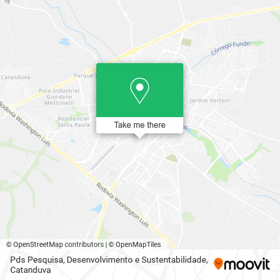 Pds Pesquisa, Desenvolvimento e Sustentabilidade map