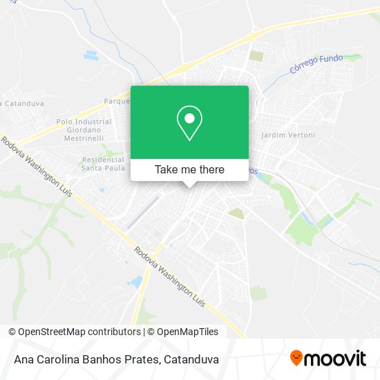 Ana Carolina Banhos Prates map