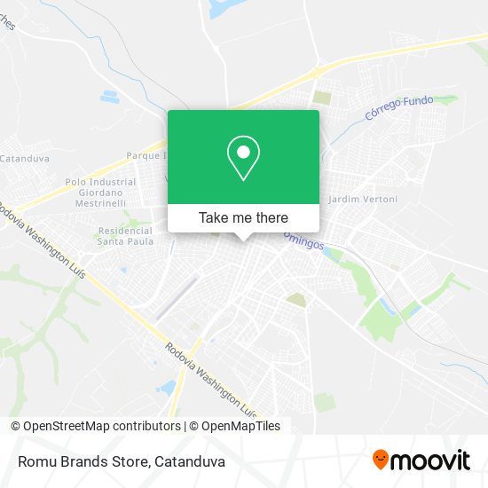 Romu Brands Store map