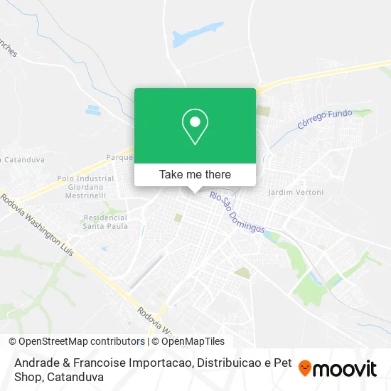 Andrade & Francoise Importacao, Distribuicao e Pet Shop map