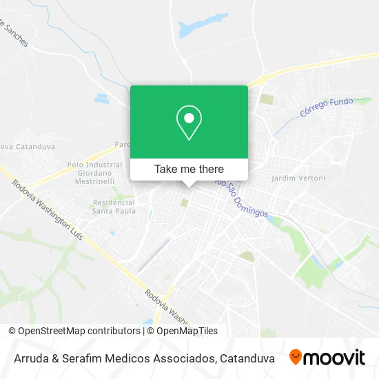 Arruda & Serafim Medicos Associados map