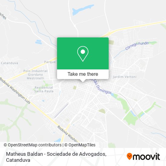 Mapa Matheus Baldan - Sociedade de Advogados