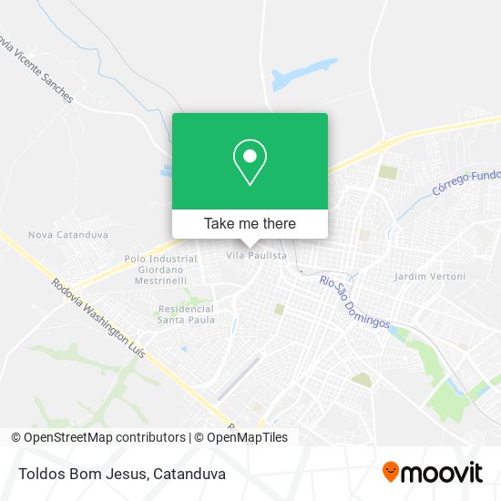 Toldos Bom Jesus map