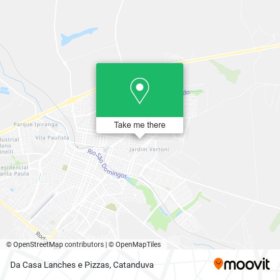 Da Casa Lanches e Pizzas map