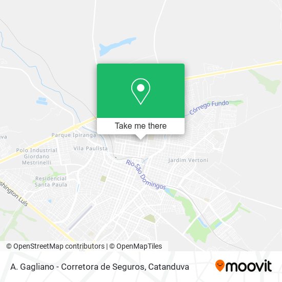 A. Gagliano - Corretora de Seguros map