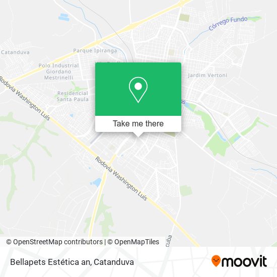 Bellapets Estética an map