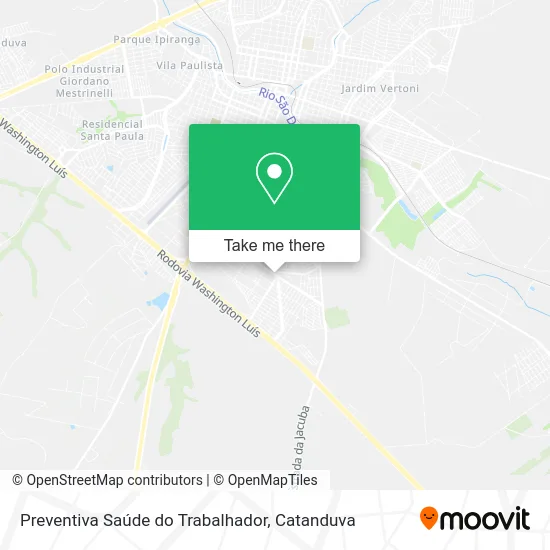 Preventiva Saúde do Trabalhador map