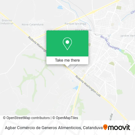 Agbar Comércio de Generos Alimenticios map