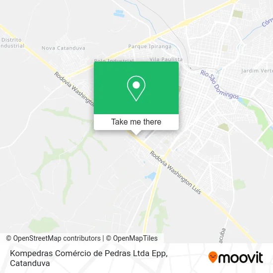 Kompedras Comércio de Pedras Ltda Epp map