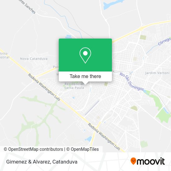 Gimenez & Alvarez map