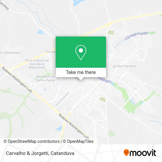 Carvalho & Jorgetti map