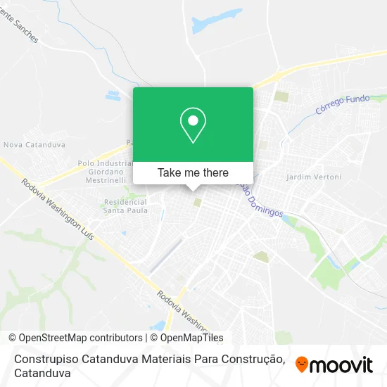 Construpiso Catanduva Materiais Para Construção map