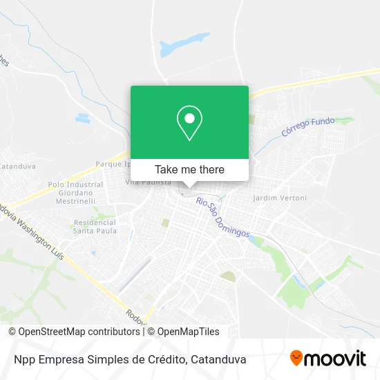 Npp Empresa Simples de Crédito map