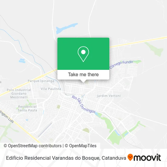 Edifício Residencial Varandas do Bosque map