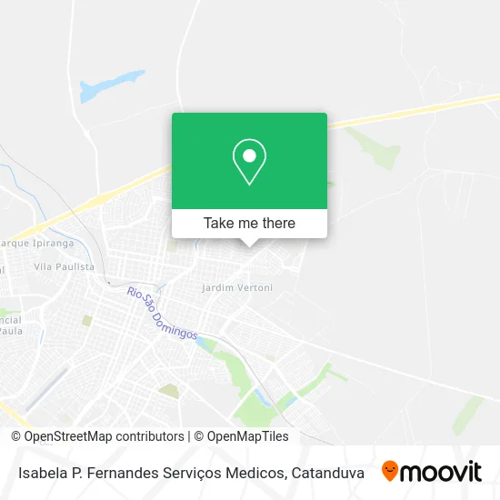 Isabela P. Fernandes Serviços Medicos map