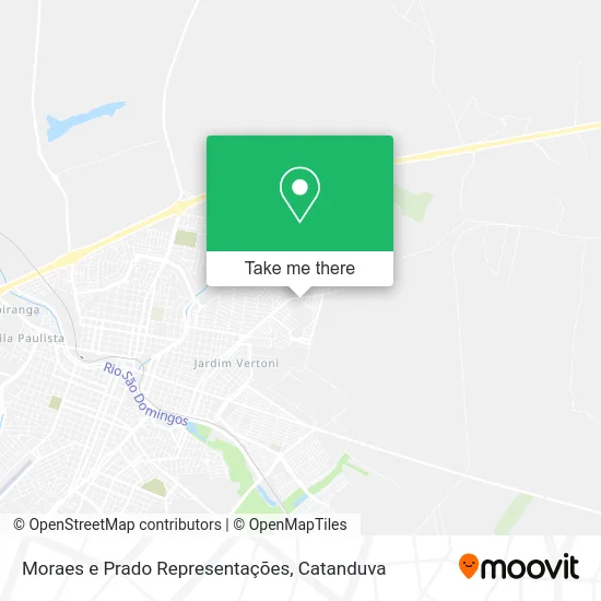 Moraes e Prado Representações map