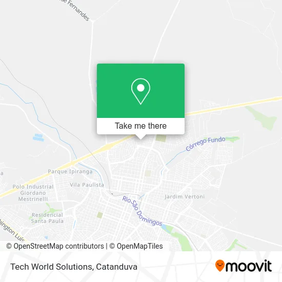 Tech World Solutions map