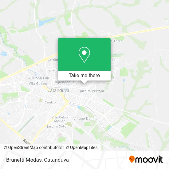 Brunetti Modas map