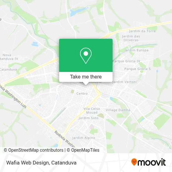 Wafia Web Design map