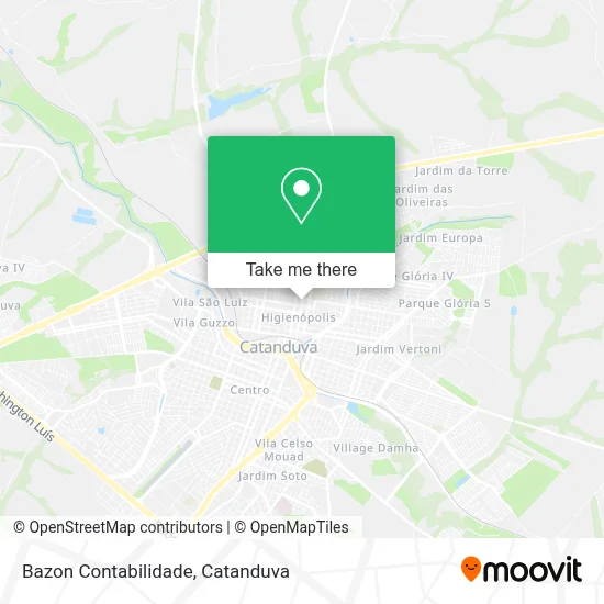 Bazon Contabilidade map