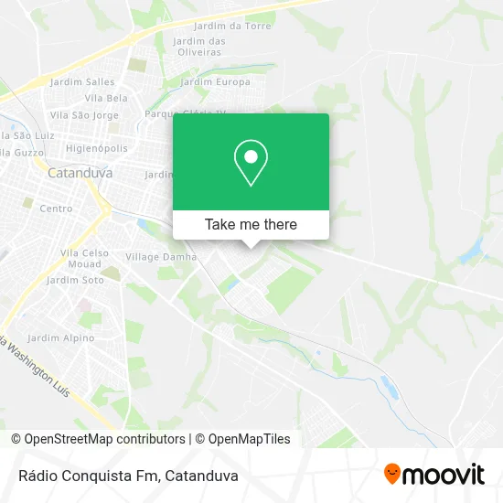 Rádio Conquista Fm map