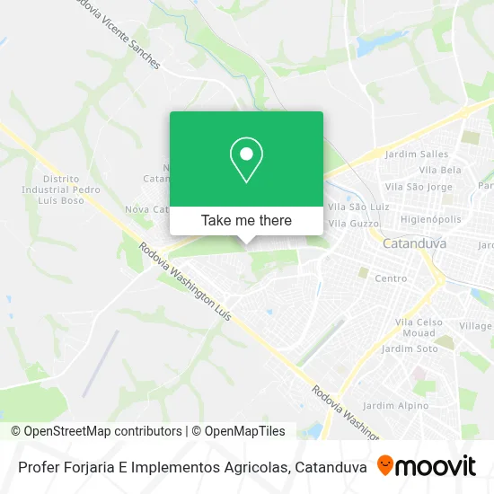 Profer Forjaria E Implementos Agricolas map