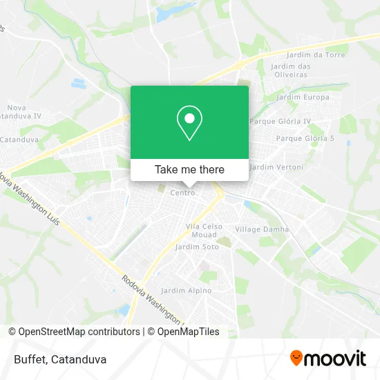 Buffet map