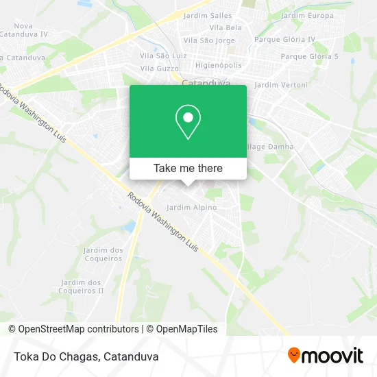 Toka Do Chagas map
