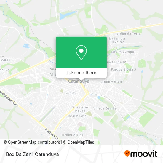 Box Da Zani map