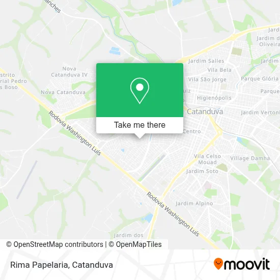 Rima Papelaria map