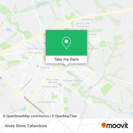 Alves Store map