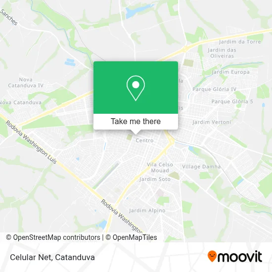 Celular Net map