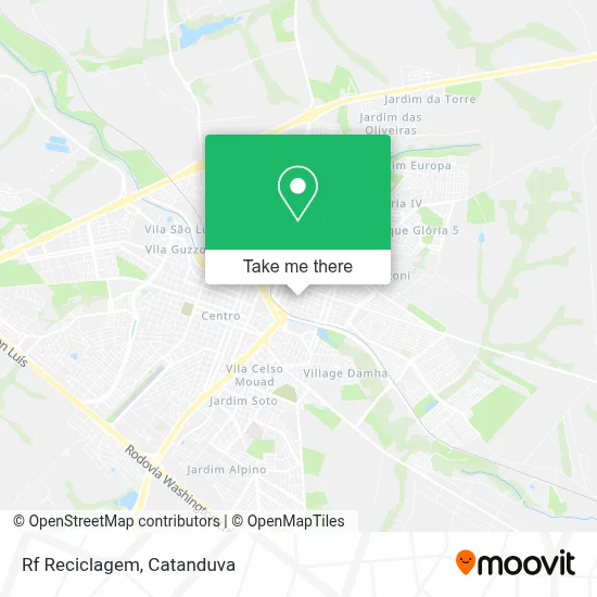 Rf Reciclagem map